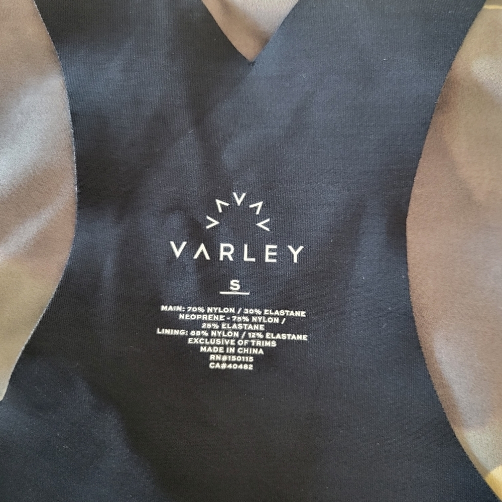 Varley Form Athletic sports Bra camo black small Bloomingdale's - Picture 5 of 8